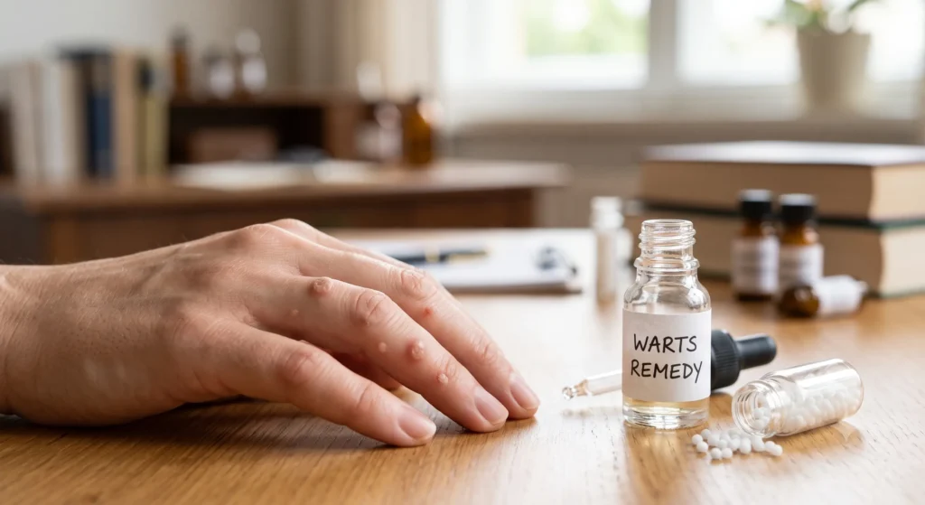 Homeopathic Treatment for Warts: Clear Skin Without Pain or Scarring